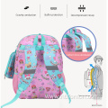 Children's book bag with cute cartoon print